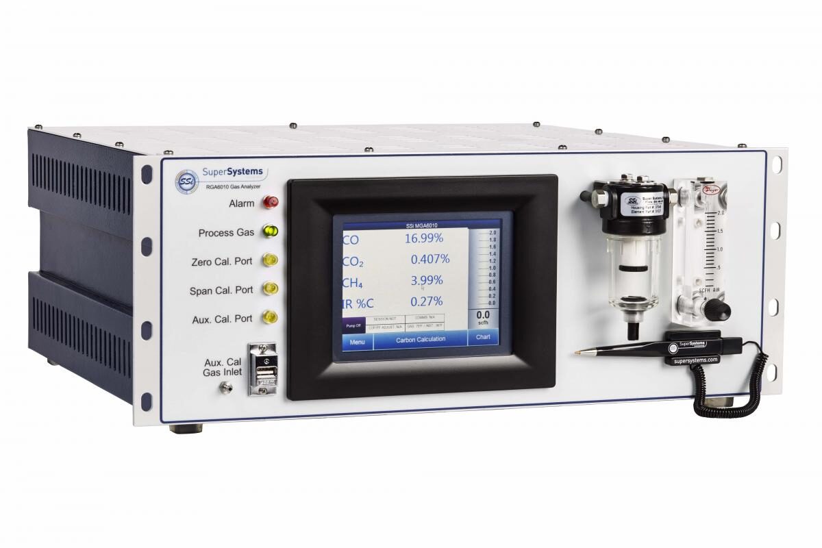 Stacjonarny analizator czterogazowy RGA6010: CO, CO2, CH4, H2
